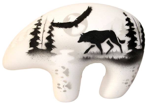 61106 High Country Tracks Buffalo 5 1/2 Small Bear
