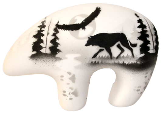 61106 High Country Tracks Buffalo 5 1/2 Small Bear