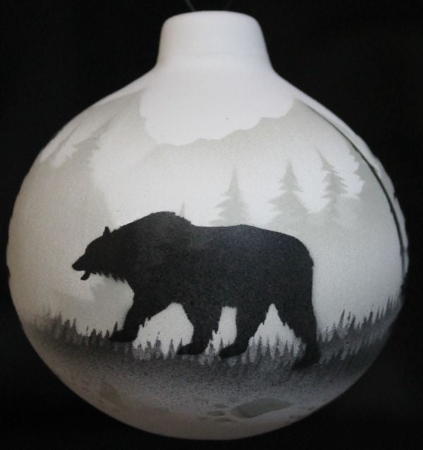 High Country Tracks Bear Ornament -(62151)