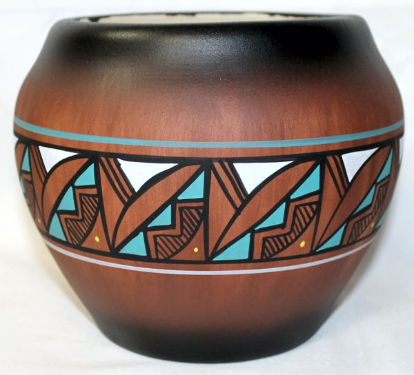 Cindy Blackhorse Collector Accents Bowl 7 x 7 x 6 (CBW051)