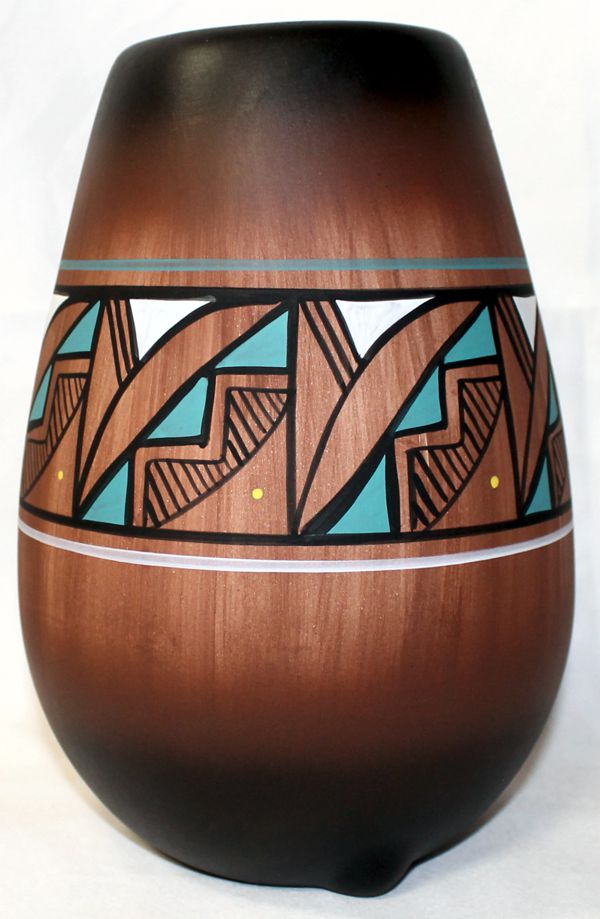 Cindy Blackhorse Collector Accents Vase 6 x 6 x 8.5 (CBW091)