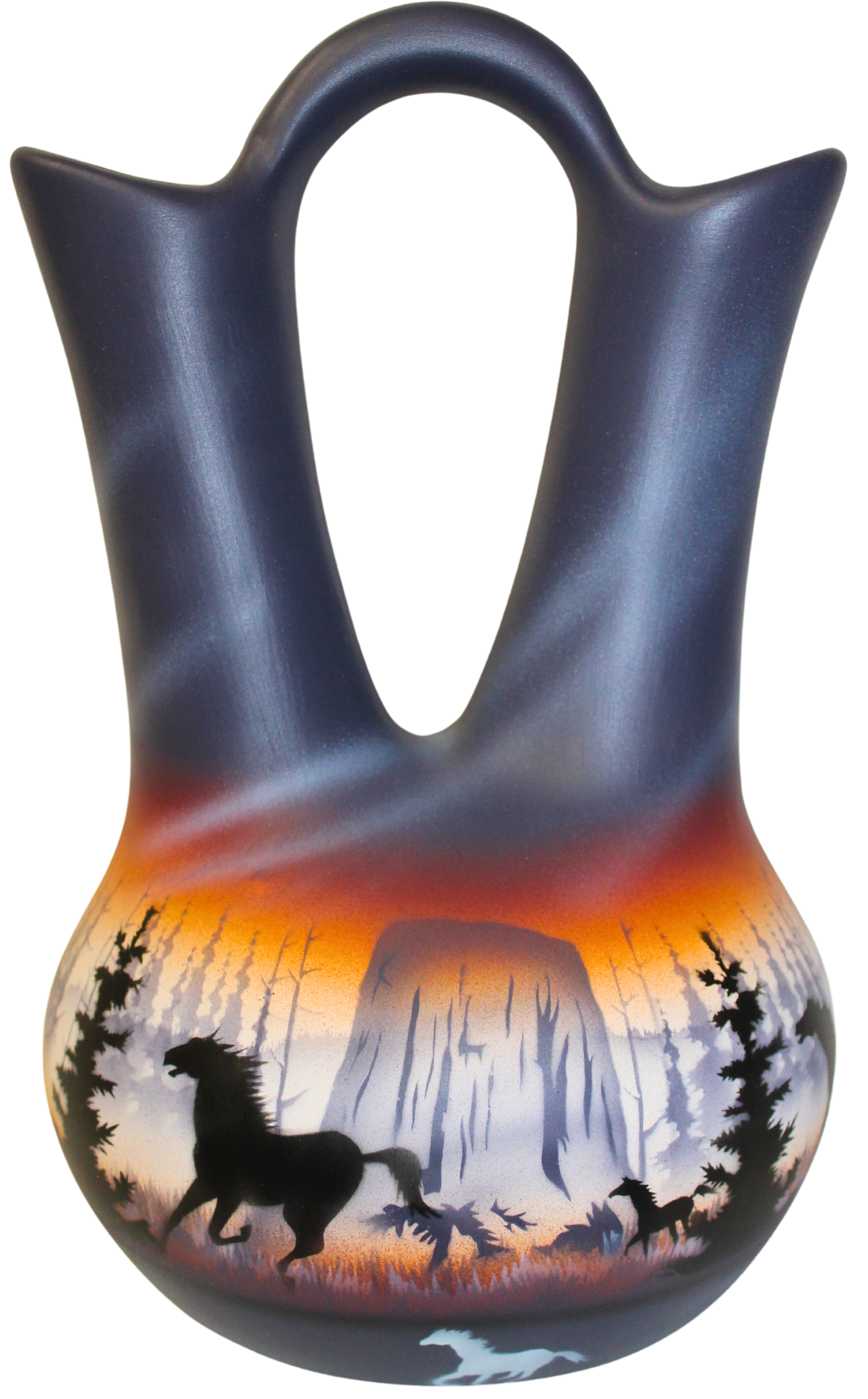 DTC7 Devils Tower 7 1/2 x 12 Wedding Vase