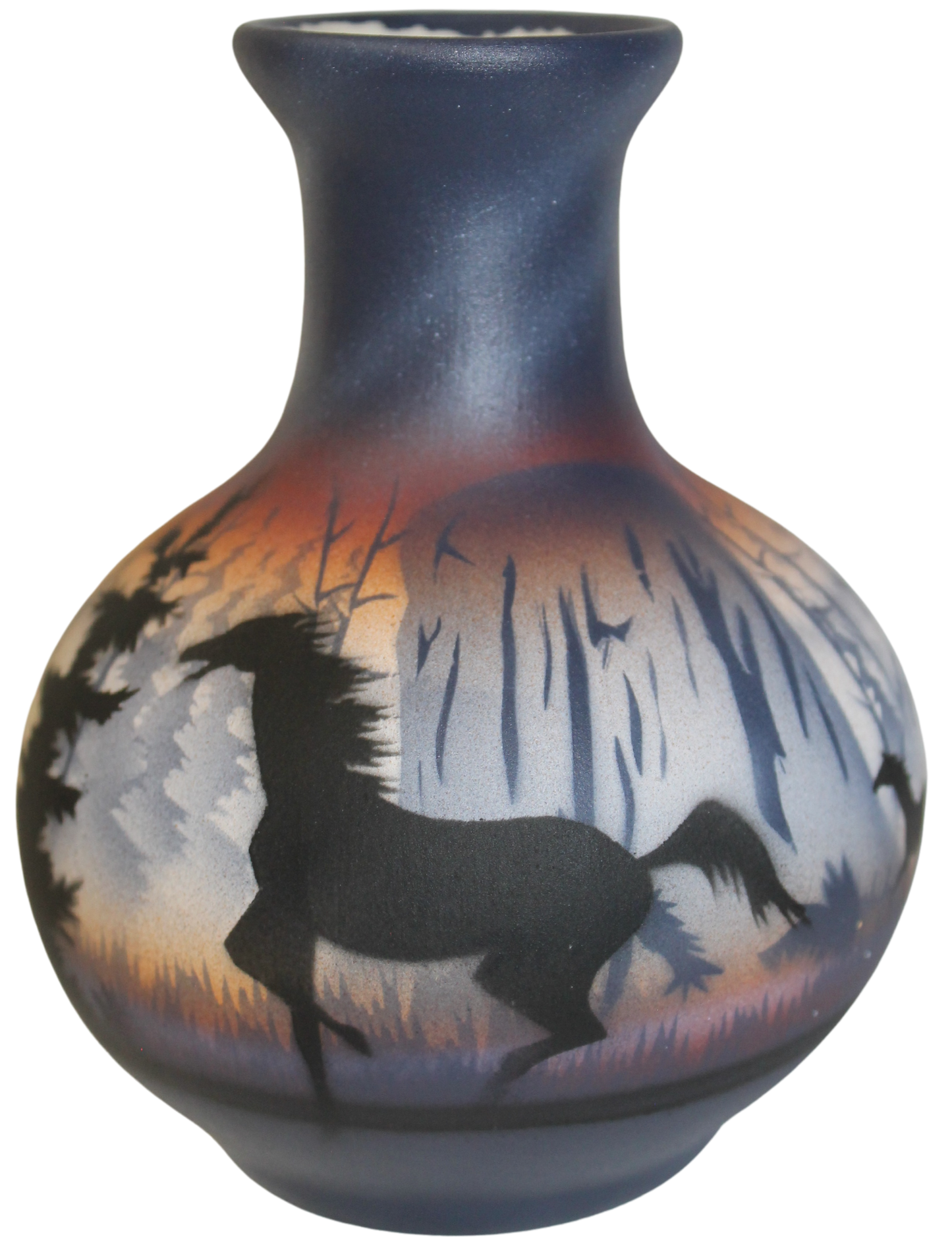 DTM1 Devils Tower 4 1/2 x 6 Vase