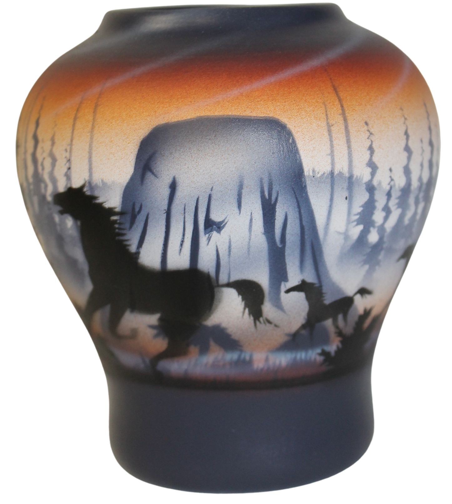 DTM2 Devils Tower 5 x 5 1/2 Vase