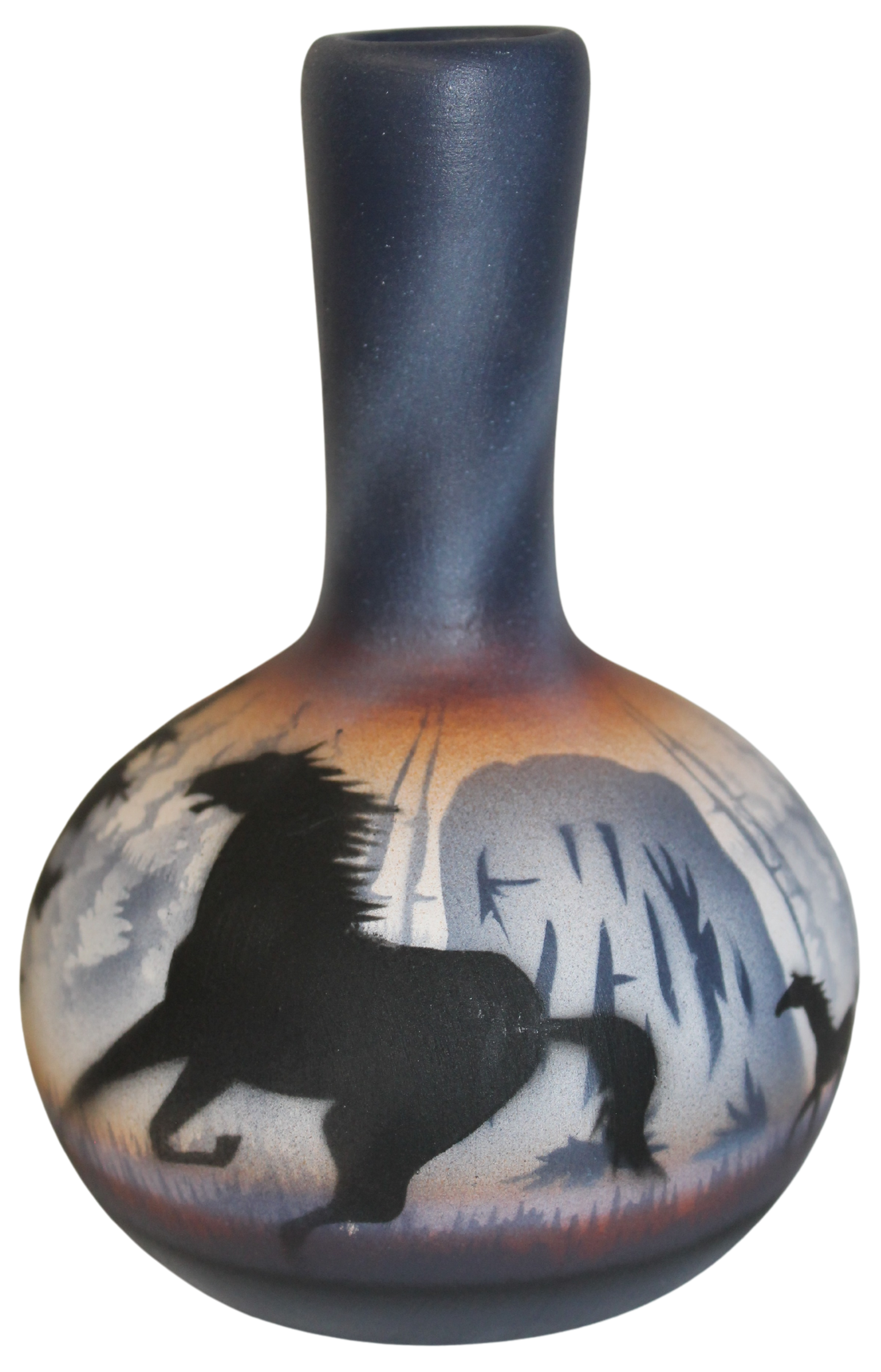DTS3 Devils Tower 3 1/2 x 5 1/2 Ball Vase