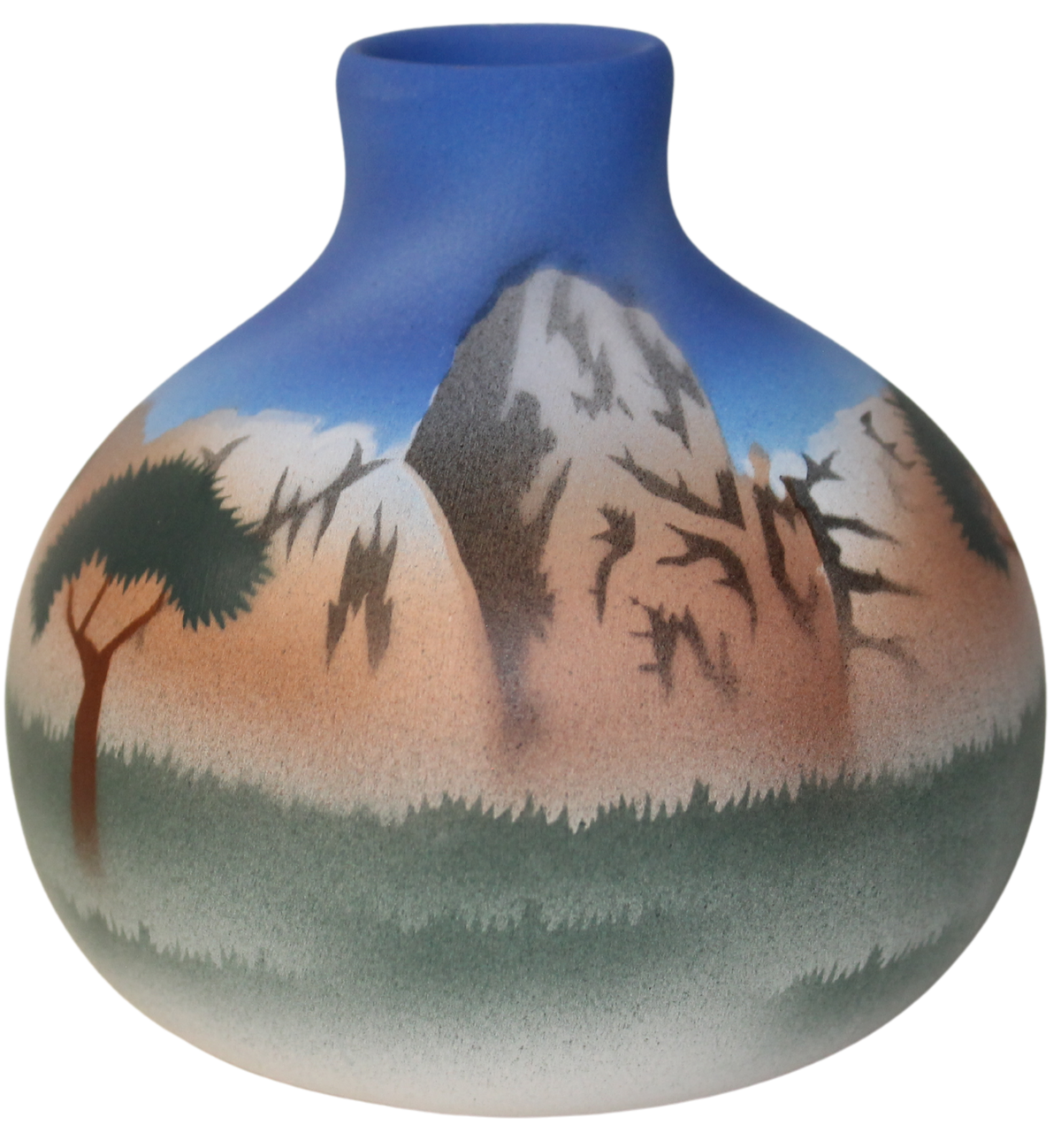 GWT083 Great White Throne 3 1/2 x 3 1/2 Ball Vase