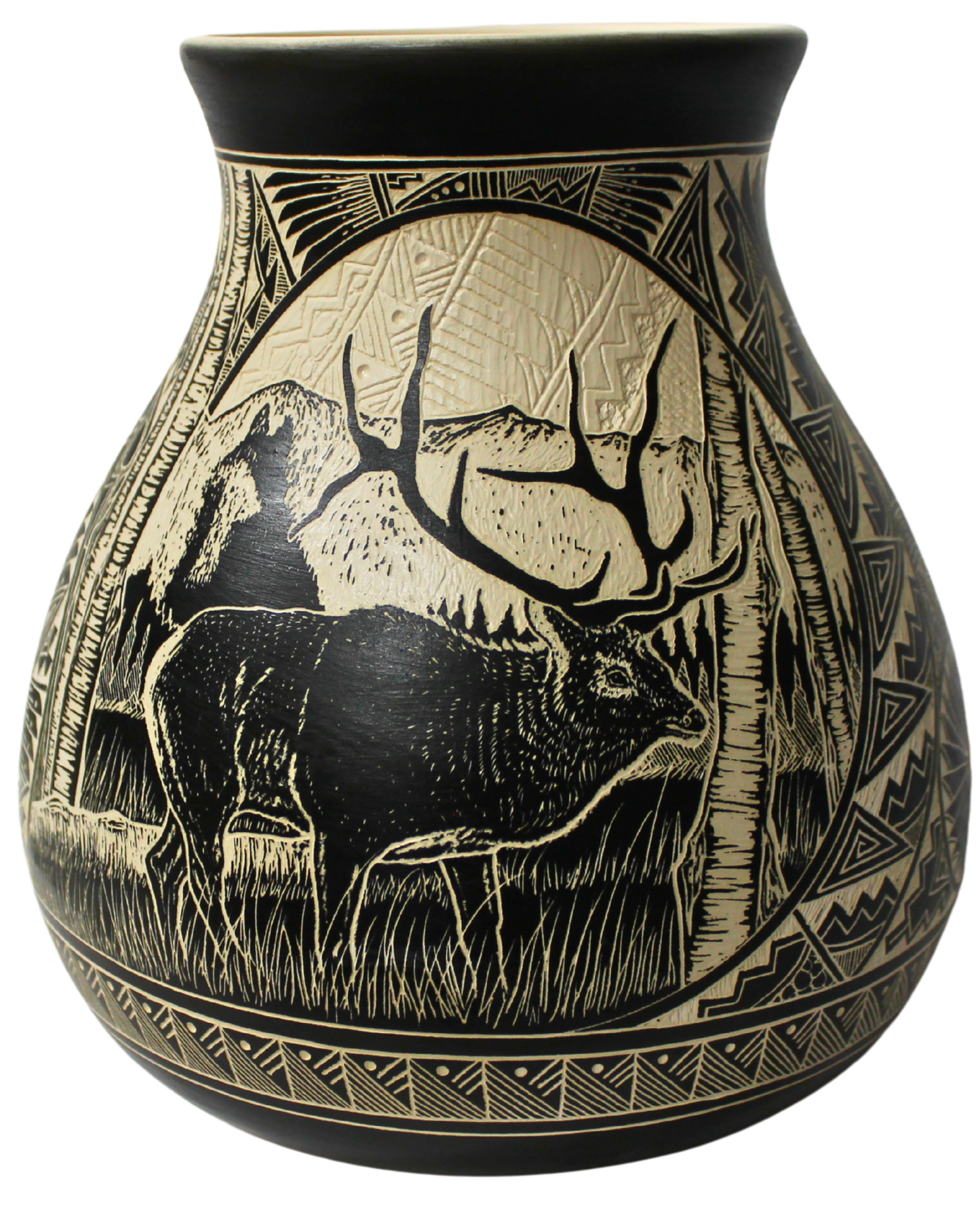 Single Etched Collector Piece by Leo Blackhorse -(LBW500B)