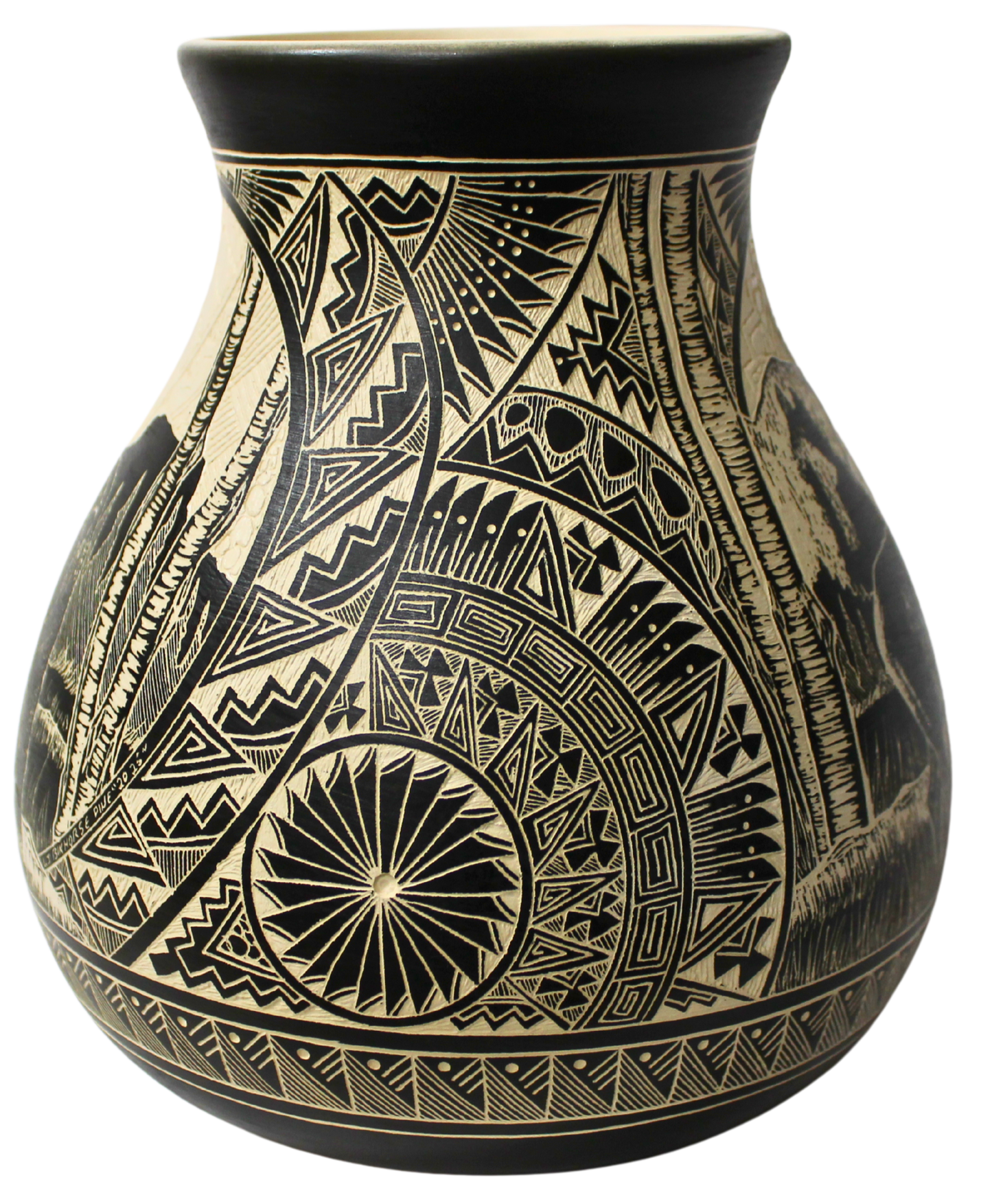 Single Etched Collector Piece by Leo Blackhorse -(LBW500B)