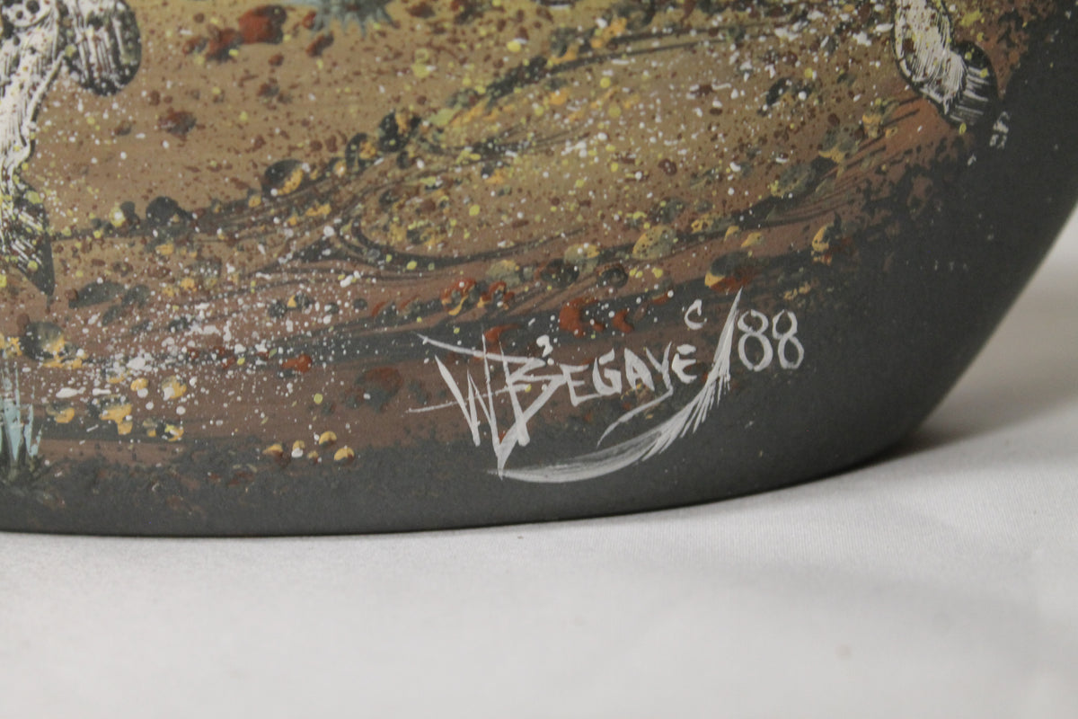 JFL Legacy Collector- Willie Begay - Warriors (8 x 3 x 8) Pillow Vase