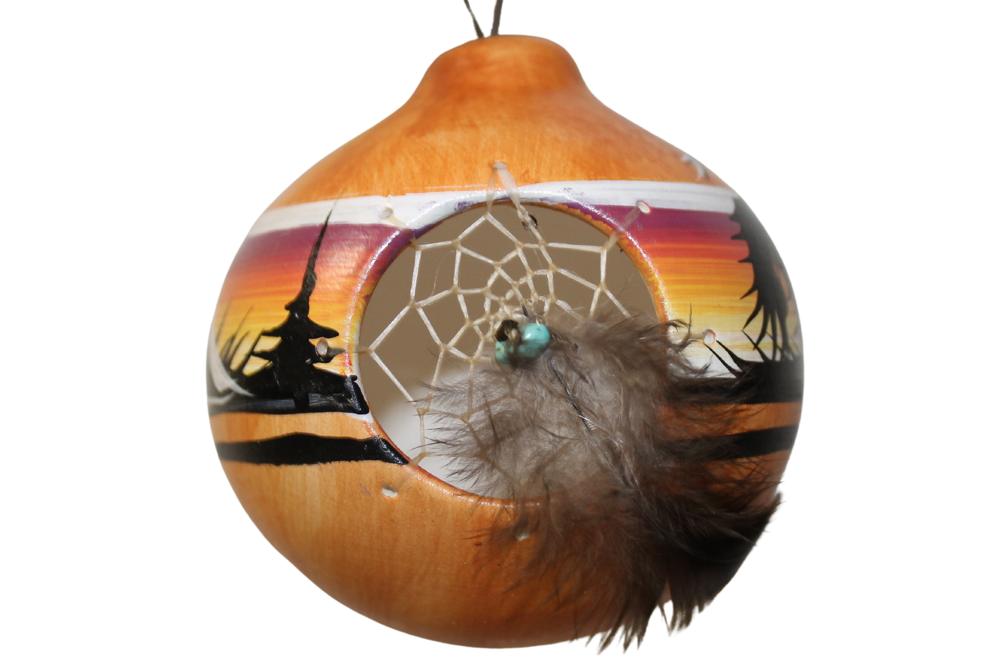 Cindy and Julia Blackhorse Dreamcatcher Ornament (MROR)