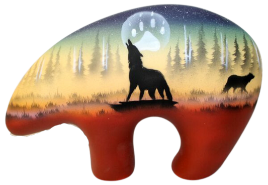 WSLB Woodland Shadows - Wolf 12 Large Bear
