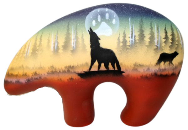 Woodland Shadows - Wolf 12" Large Bear -(WSLB)
