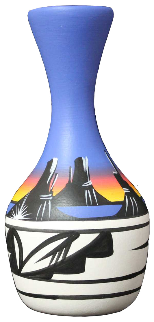 Desert Rainbow 3 1/2 x 8" Bud-vase (11049)