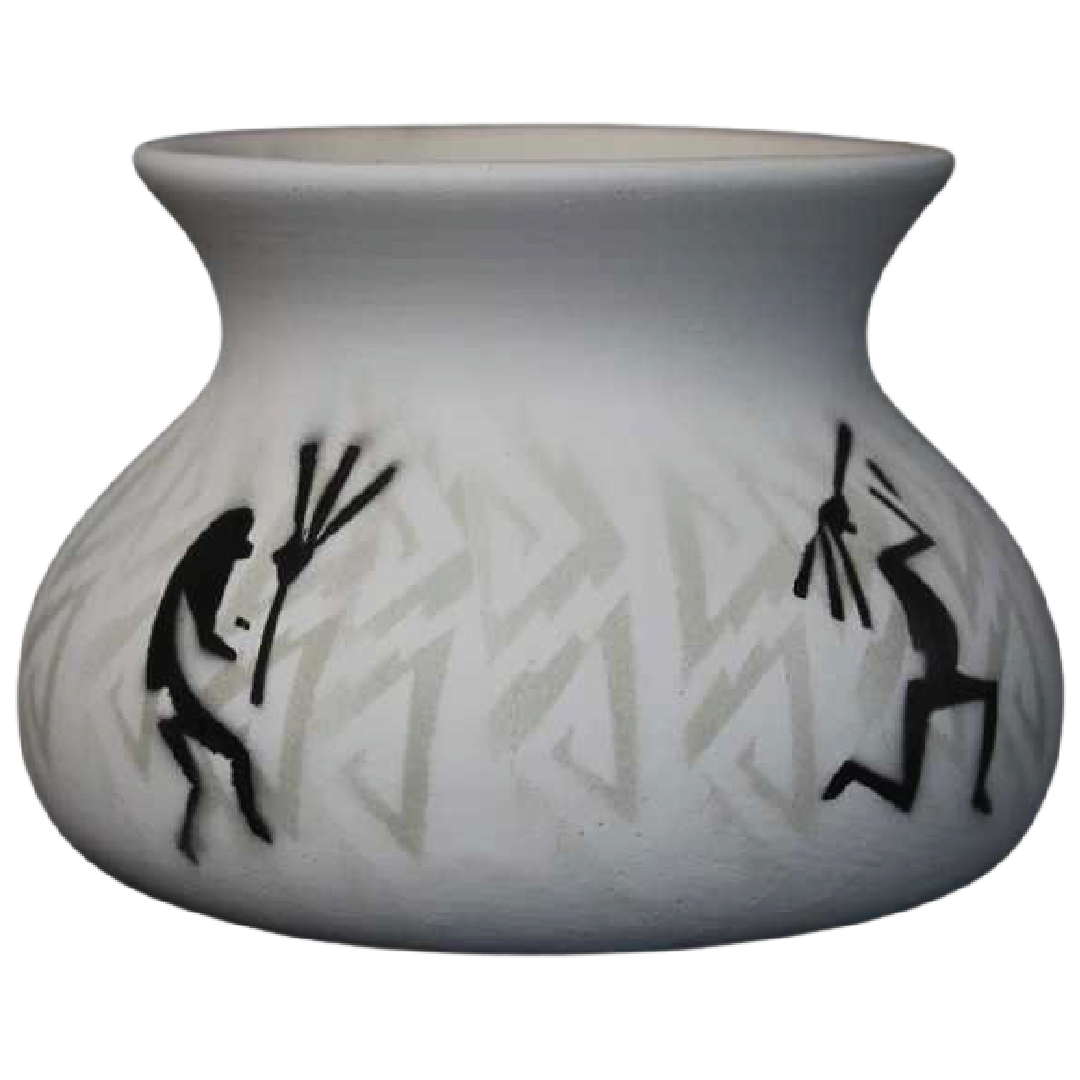 31147 Kokopelli Parade 4 1/2 x 3 Candle 2