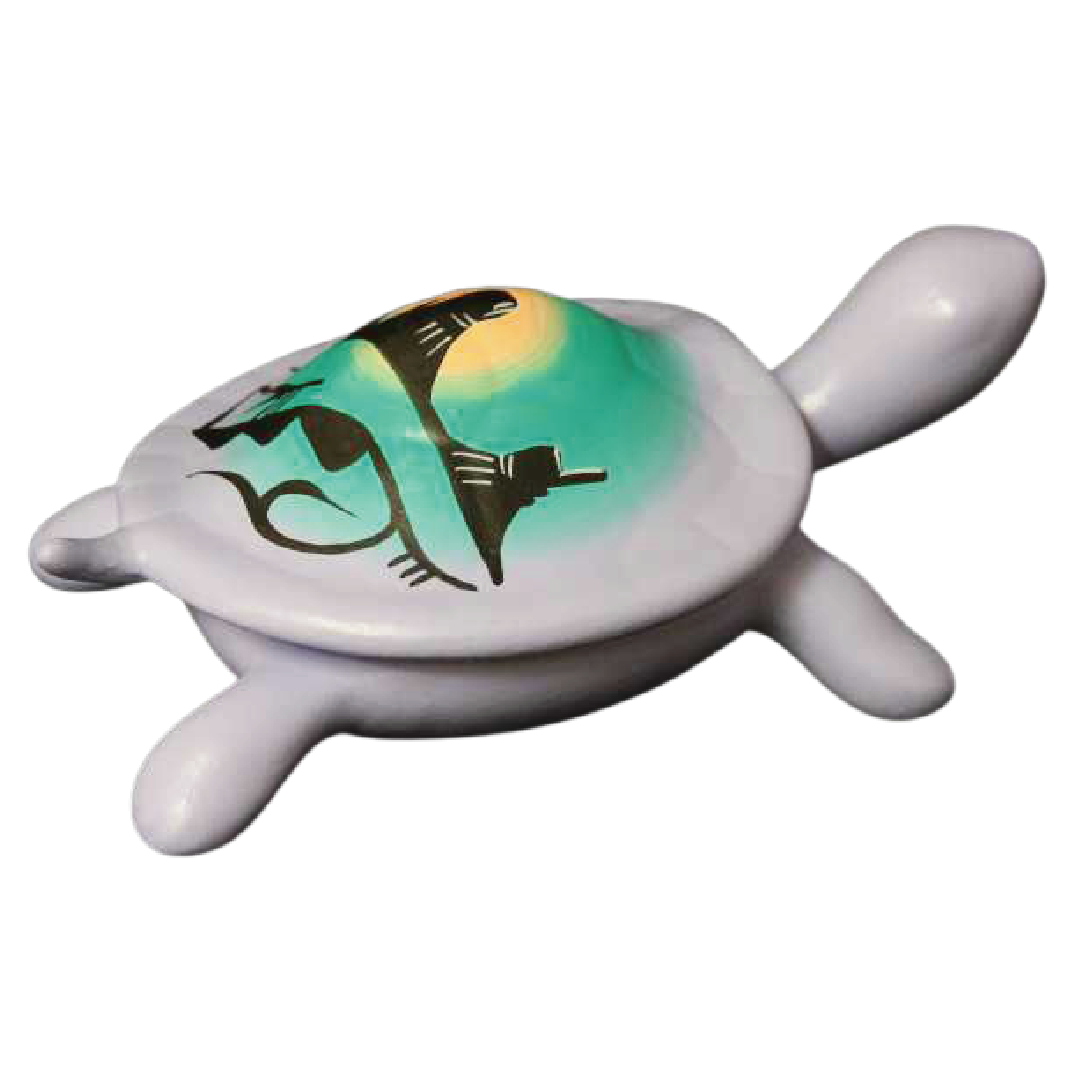 11104 Desert Rainbow 6 1/2 Turtle Box