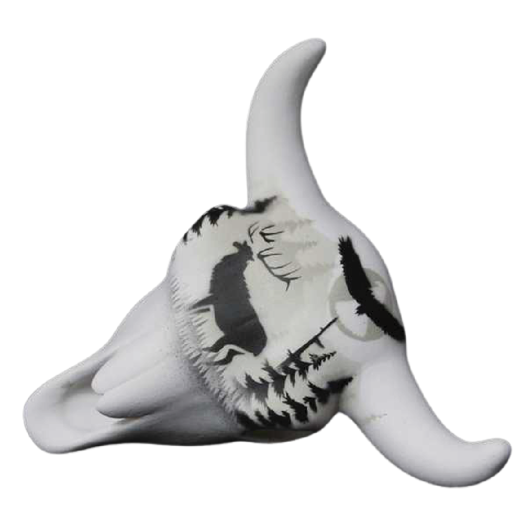 63115 High Country Tracks Elk 6 Skull