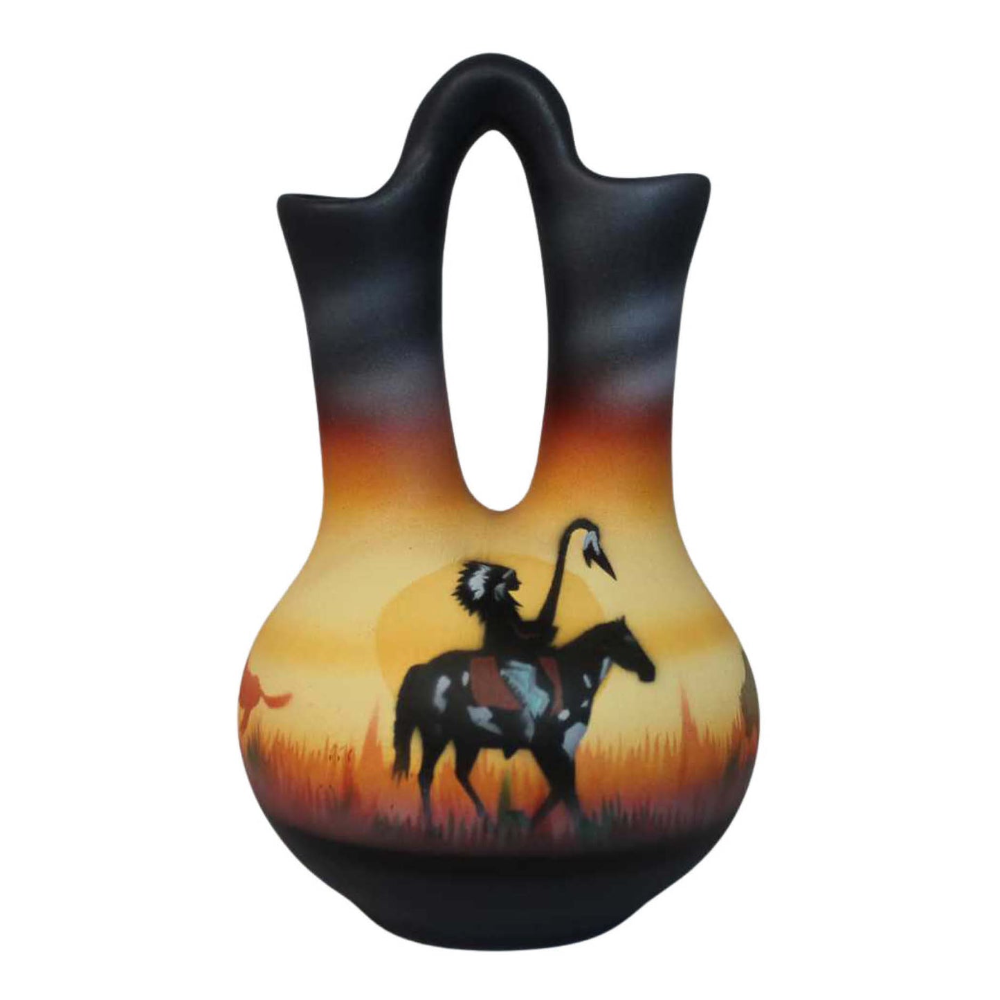 CHM7 Proud Chief 4 1/2 x 7 Wedding Vase