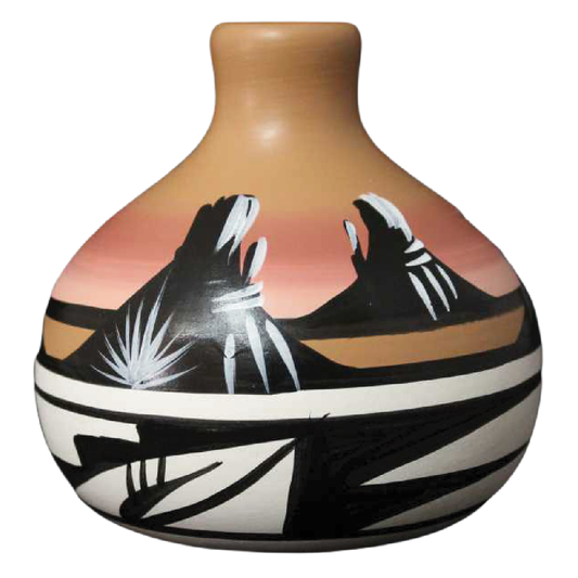 Desert Rainbow 3 1/2 x 3 1/2" Ball Vase (11083)