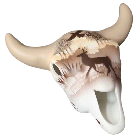 66115 Back Country Tracks Deer 6 Skull