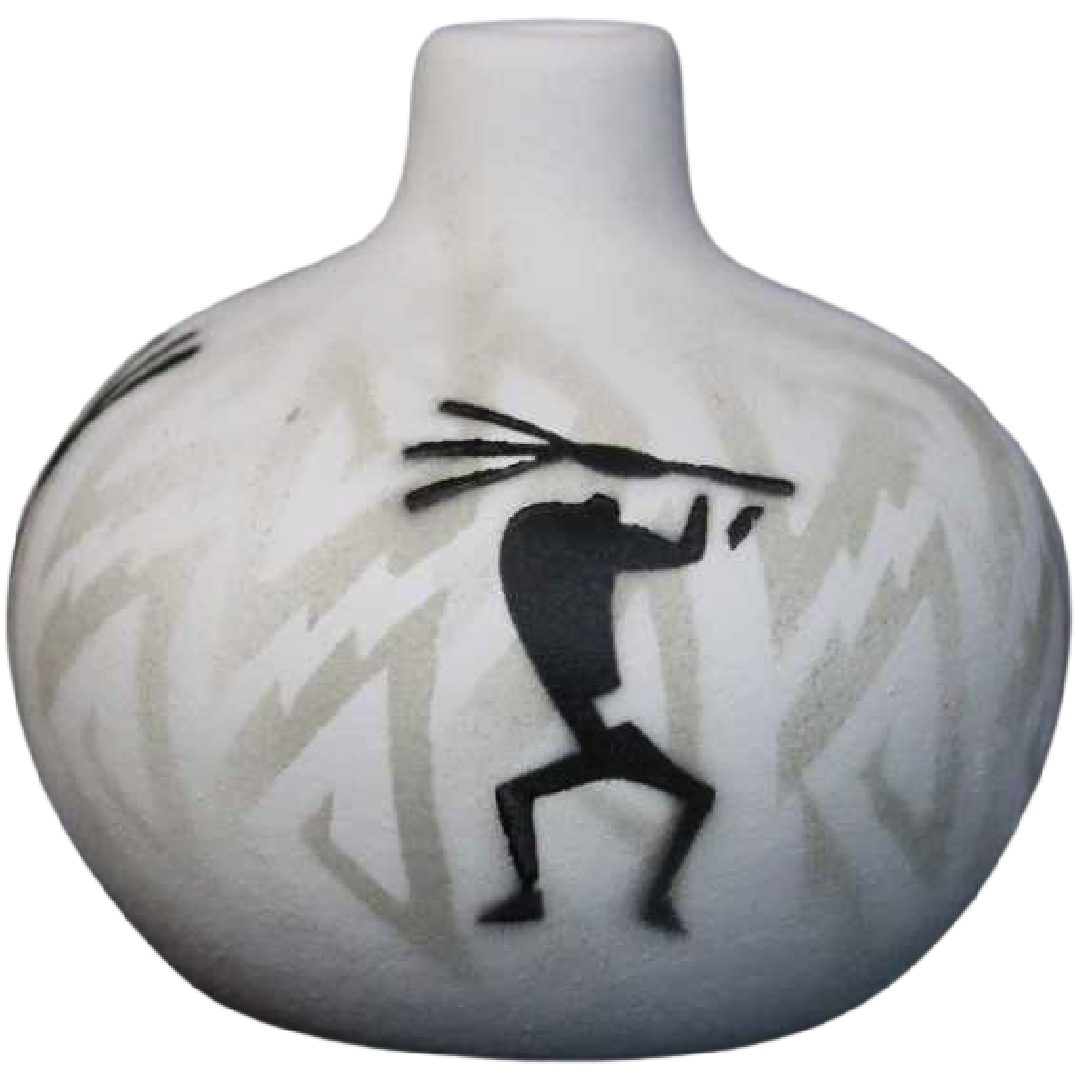 31126 Kokopelli Parade Mini Pot