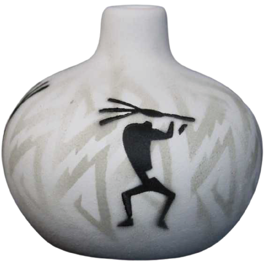 31126 Kokopelli Parade  Mini Pot