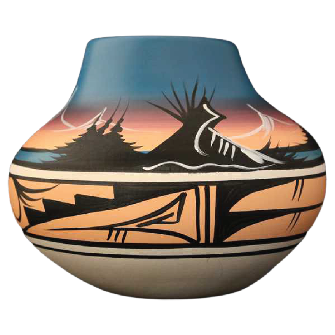 12057 Mountain Rainbow 7 1/2 x 6 Bowl