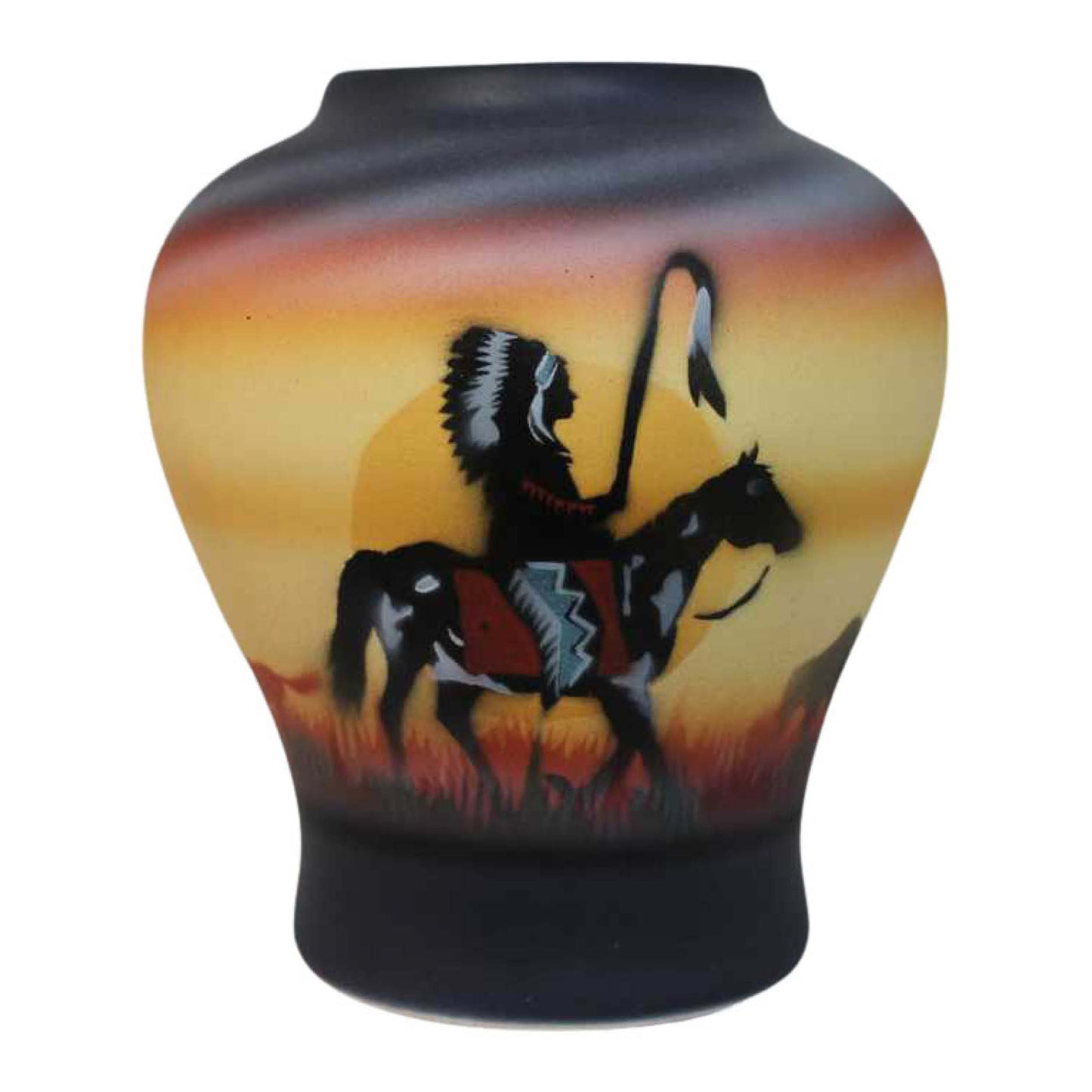 CHM2 Proud Chief 5 x 5 1/2 Vase