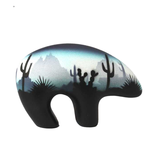 Blue Sonora Desert  5 1/2" Small Bear -(44106)