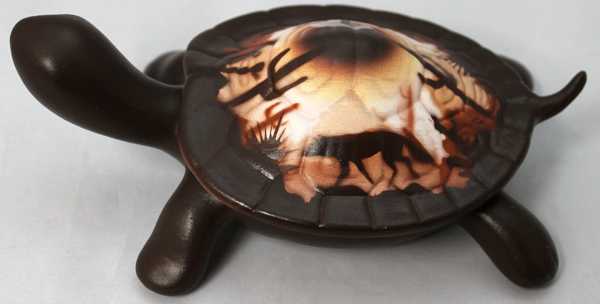 46104 Brown Sonora Desert 7 Turtle Box