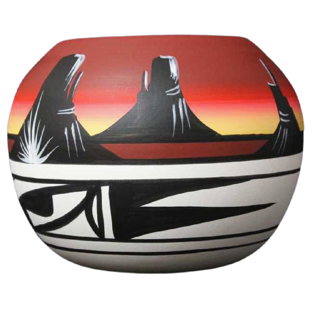 11089 Desert Rainbow 6 x 5 Bowl -