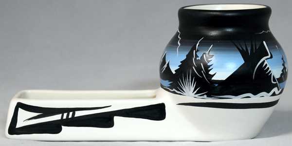 23093 Mountain Storm 7 1/2 x 3 1/2 Inch Desk Caddy