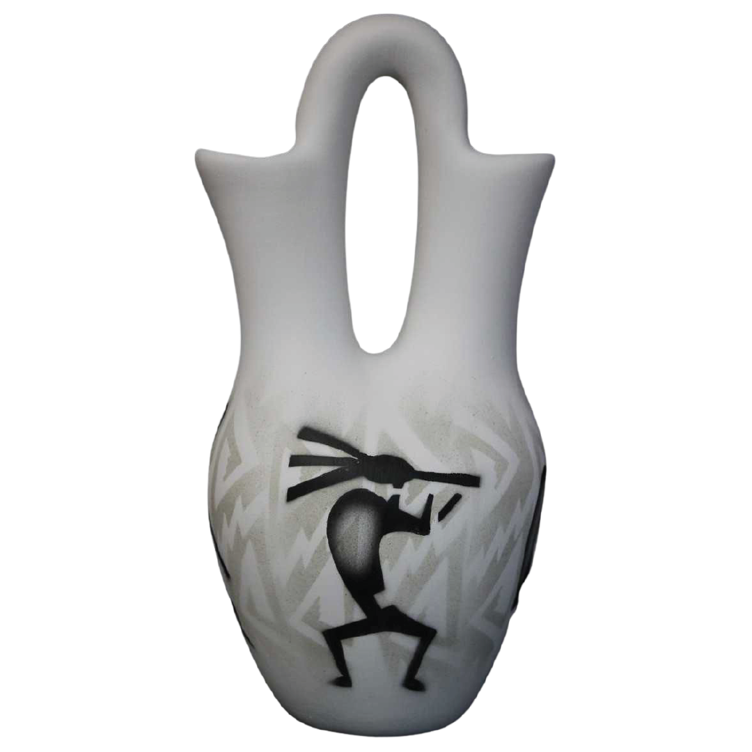 31018 Kokopelli Parade 5 1/2 x 10 1/2 Wedding Vase