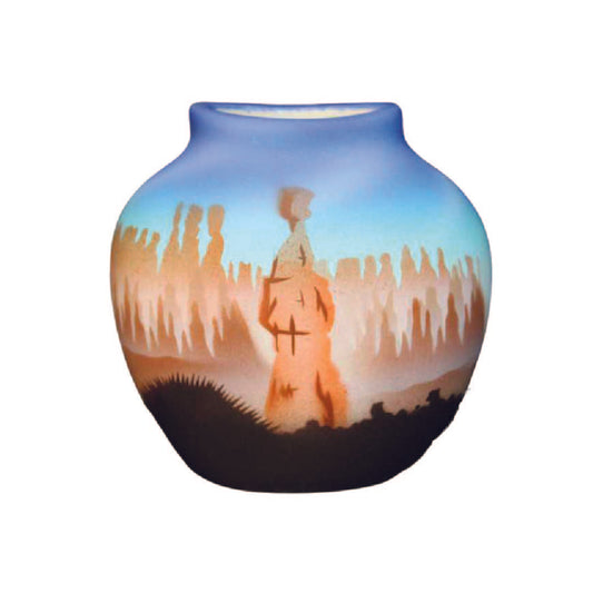 BC141 Bryce Canyon 3 x 3 Pillow Vase