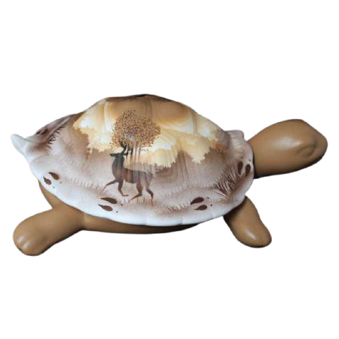 66105 Back Country Tracks Deer 12 Turtle Box