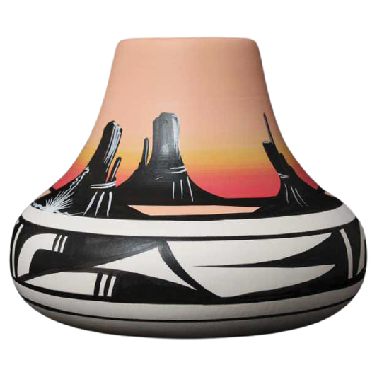 Desert Rainbow 9 x 7" Chimney Vase (11045)