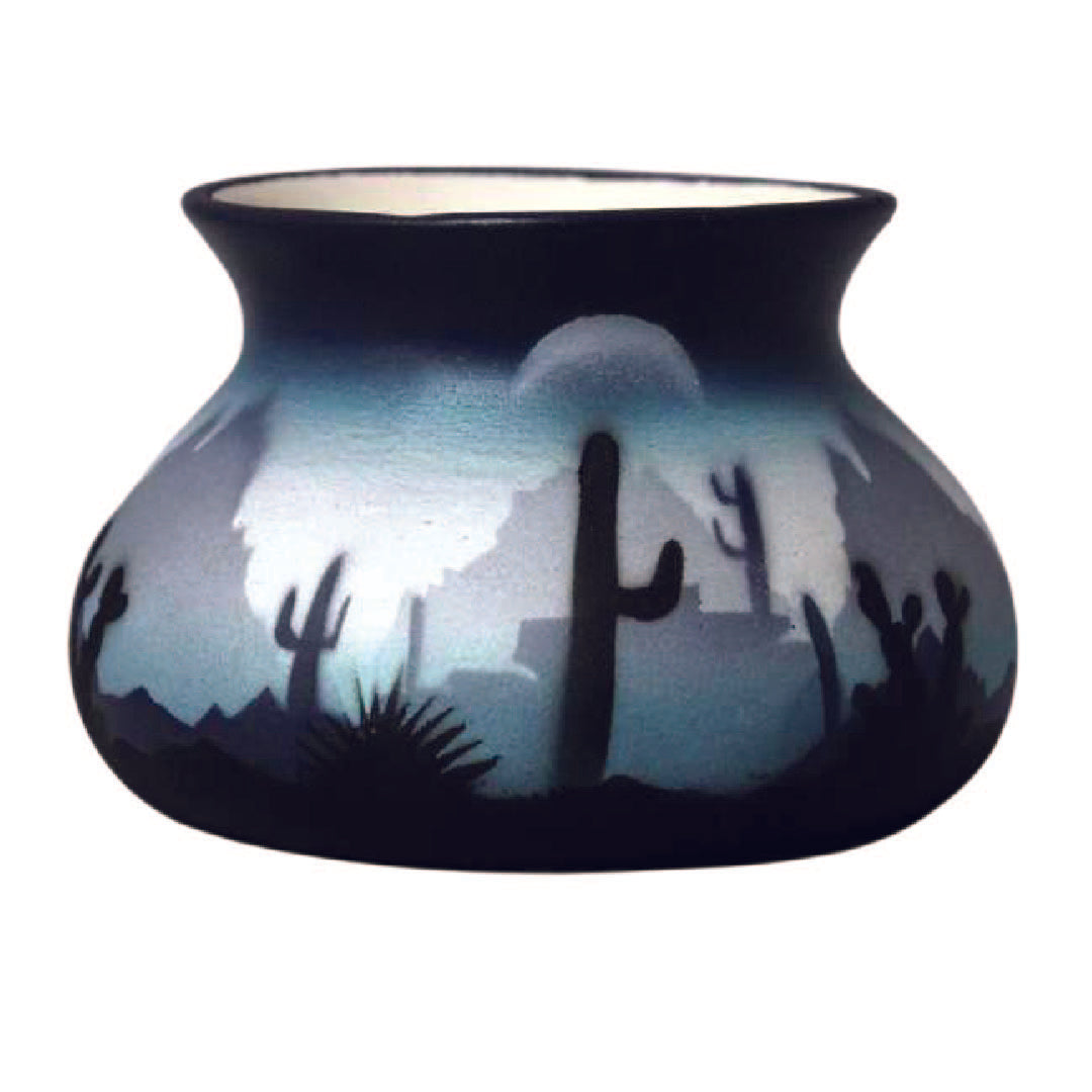 44147 Blue Sonora Desert 4 1/2 x 3 Candle 2