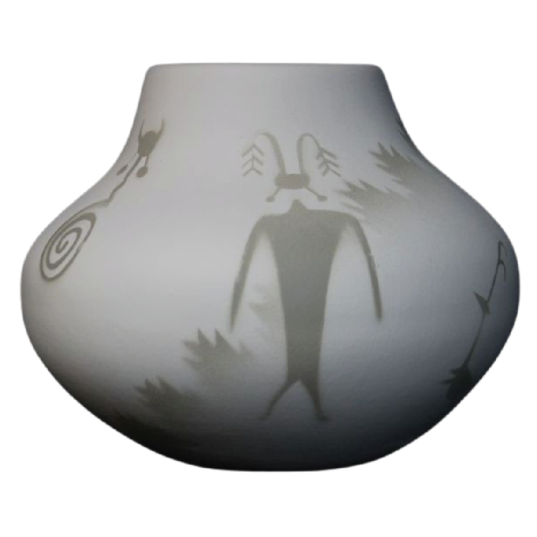 30057 Ancient Shadows 7 1/2 x 6 Bowl