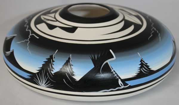23003 Mountain Storm 8 x 3 Bowl