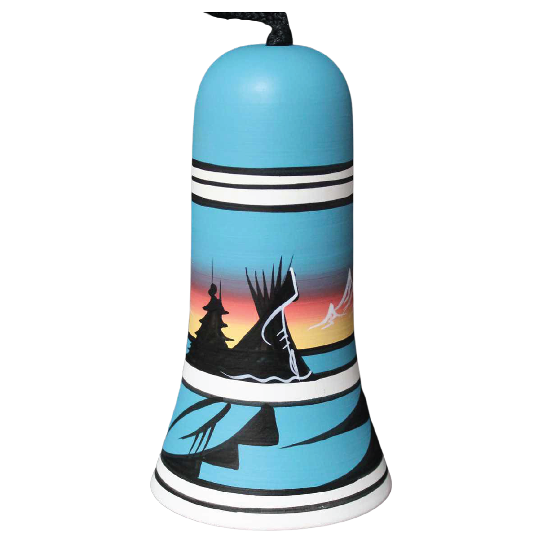 12086 Mountain Rainbow 4 x 7 Inch Bell
