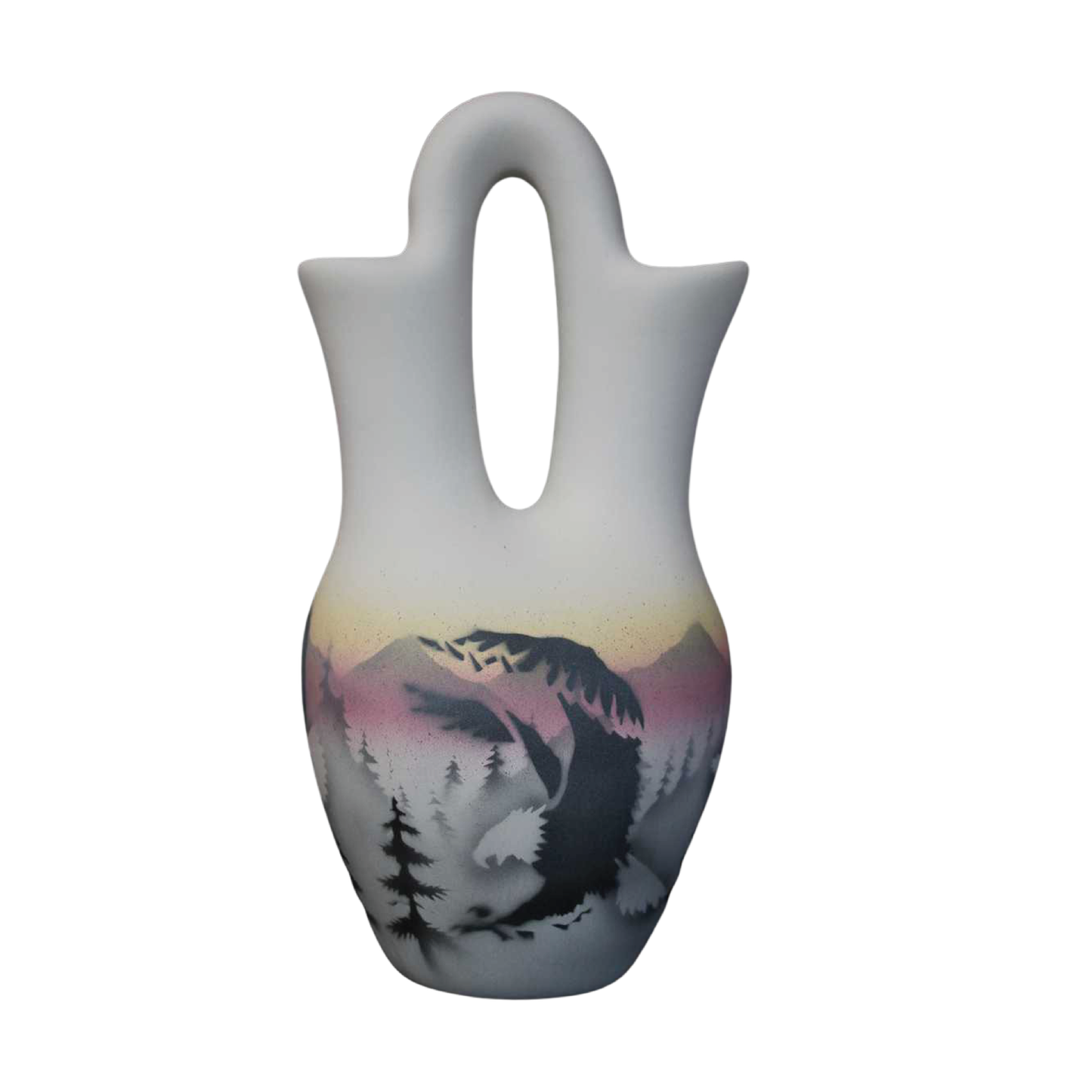 36018 Sacred Messenger 5 1/2 x 10 1/2 Wedding Vase
