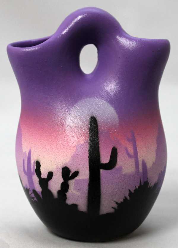 45053 Purple Sonora Desert 3 x 4 Wedding Vase