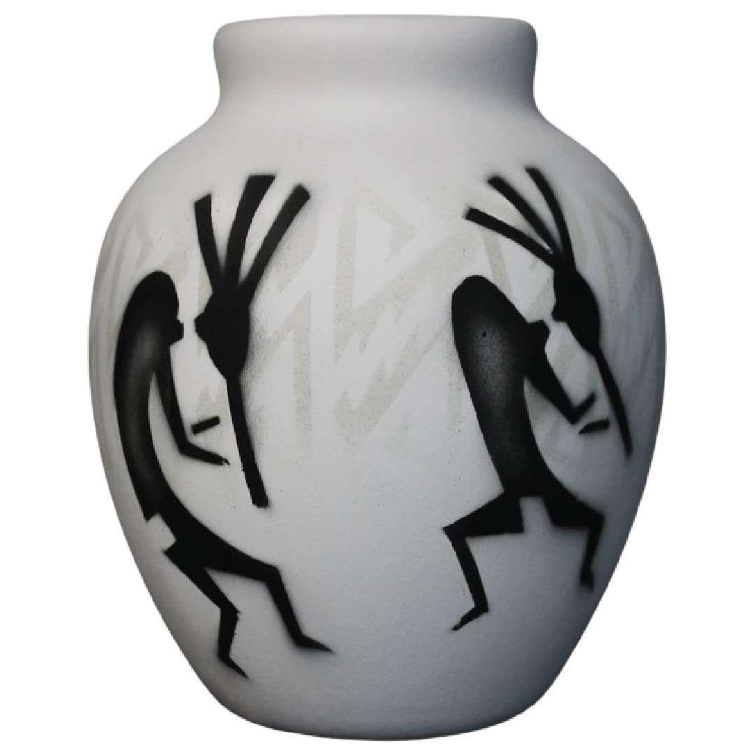 Kokopelli Parade  4 1/2 x 6 Jar -(31084)