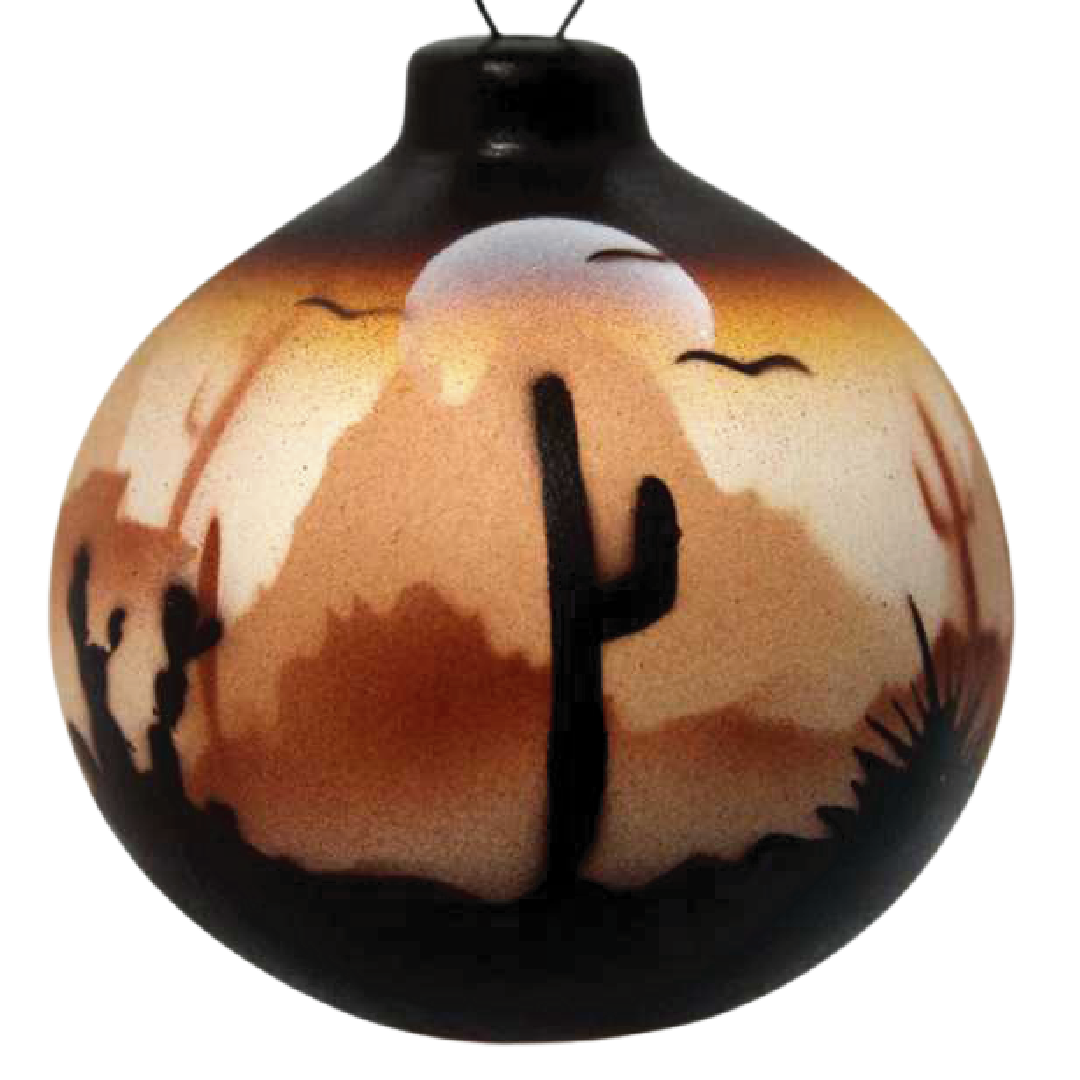 46151 Brown Sonora Desert Ornament