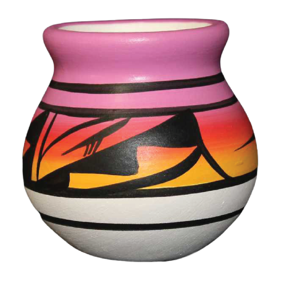 10058 Indian Rainbow  3 or smaller Mini Pot
