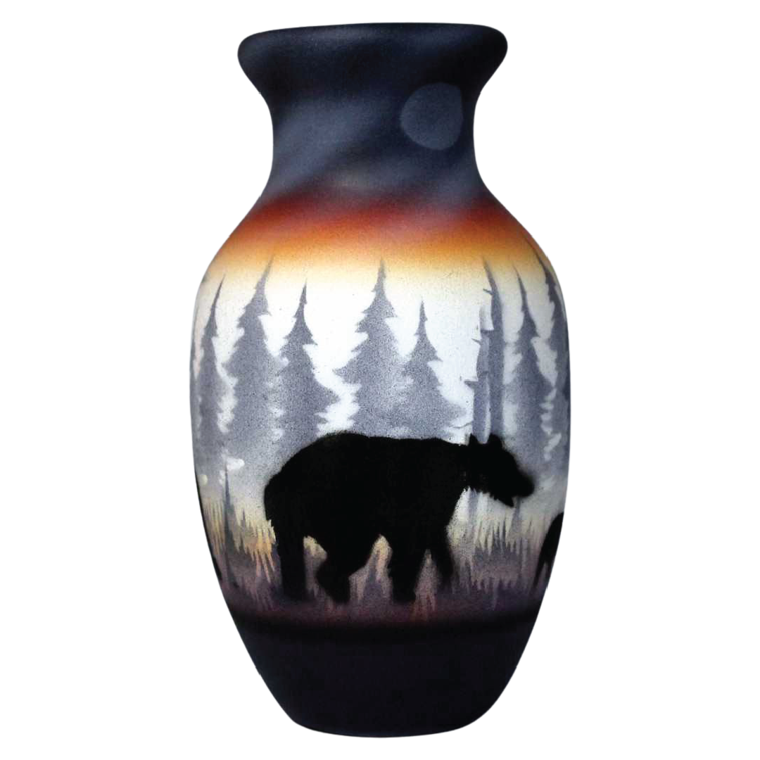 BVS1 Bear Valley 3 1/2 x 6 Bud Vase