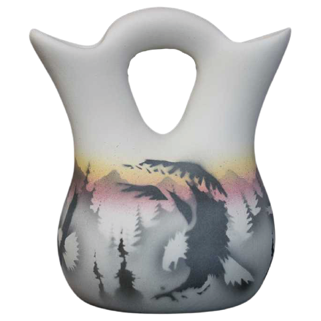 36023 Sacred Messenger 4 1/2 x 5 1/2 Wedding Vase