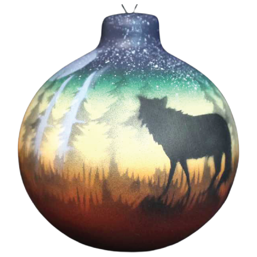 Woodland Shadows - Wolf Ornament -(WSOR)