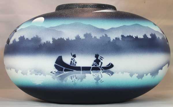 38142 Native Dream 16 1/2 x 10 1/2 Pillow Vase