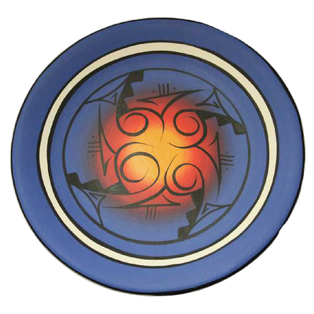 10150 Indian Rainbow 10 1/2 Plate