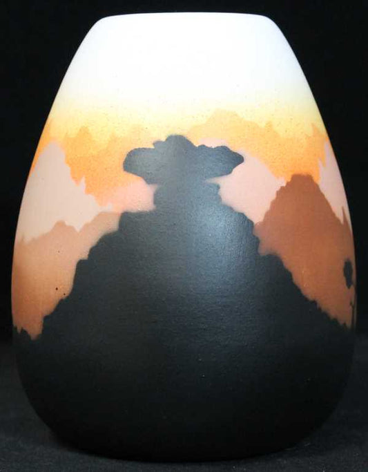 Sunset Canyon  4 x 5 1/2 Vase -(35015)